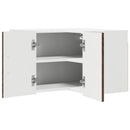 vidaXL Mosogatógép panel Kalmar Barna Tölgy 57 x 57 x 40 cm Faanyag