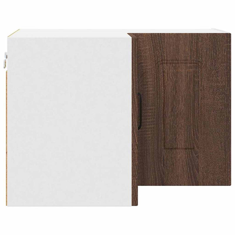 vidaXL Fali konyhaszekrény ajtóval Barna Tölgy 57 x 57 x 40 cm Faanyag