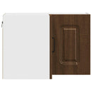 vidaXL Mosogatógép panel Kalmar Barna Tölgy 57 x 57 x 40 cm Faanyag