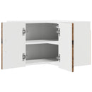 vidaXL Mosogatógép panel Kalmar Öreg fa 57 x 57 x 40 cm Faanyag