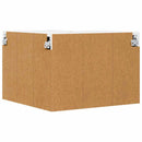 vidaXL Fali konyhaszekrény polcokkal Öreg fa 57 x 57 x 40 cm Faanyag