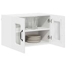 vidaXL Fali konyhaszekrény polcokkal Fehér 60 x 31 x 40 cm Faanyag