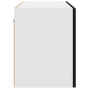 vidaXL Mosogatógép panel Kalmar Fekete 60 x 31 x 40 cm Szerelt Fa