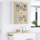 vidaXL Mosogatógép panel Kalmar 2 pcs Sonoma tölgy 60 x 31 x 40 cm