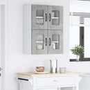 vidaXL Mosogatógép panel Kalmar 2 pcs Beton Szürke 60 x 31 x 40 cm