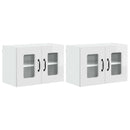 vidaXL Mosogatógép panel Kalmar 2 pcs Magas Fényű Fehér