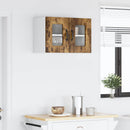vidaXL Mosogatógép panel Kalmar Füstölt tölgy 60 x 31 x 40 cm Faanyag