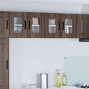 vidaXL Mosogatógép panel Kalmar 2 pcs Barna Tölgy 60 x 31 x 40 cm