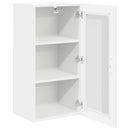 vidaXL Mosogatógép panel Kalmar Fehér 40 x 31 x 80 cm Faanyag