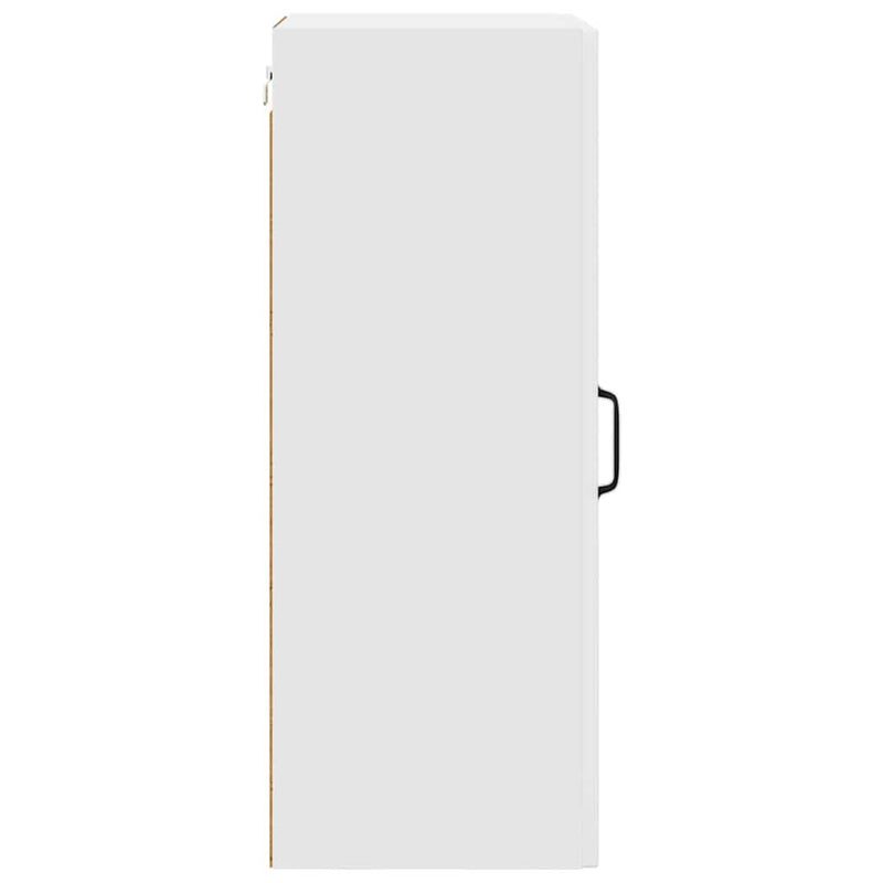 vidaXL Fali konyhaszekrény polcokkal Fehér 40 x 31 x 80 cm Faanyag