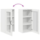 vidaXL Mosogatógép panel Kalmar 2 pcs Fehér 40 x 31 x 80 cm Faanyag