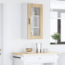 vidaXL Mosogatógép panel Kalmar Sonoma tölgy 40 x 31 x 80 cm Faanyag