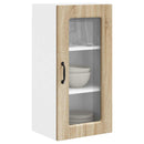 vidaXL Mosogatógép panel Kalmar Sonoma tölgy 40 x 31 x 80 cm Faanyag
