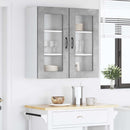 vidaXL Mosogatógép panel Kalmar 2 pcs Beton Szürke 40 x 31 x 80 cm