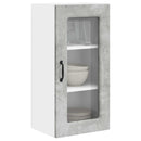 vidaXL Mosogatógép panel Kalmar 2 pcs Beton Szürke 40 x 31 x 80 cm