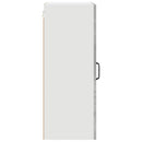 vidaXL Fali konyhaszekrény 2 pcs Beton Szürke 40 x 31 x 80 cm Faanyag