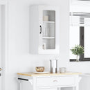vidaXL Mosogatógép panel Kalmar Magas Fényű Fehér 40 x 31 x 80 cm