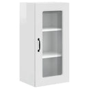 vidaXL Mosogatógép panel Kalmar Magas Fényű Fehér 40 x 31 x 80 cm