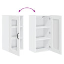 vidaXL Mosogatógép panel Kalmar Magas Fényű Fehér 40 x 31 x 80 cm