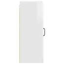 vidaXL Mosogatógép panel Kalmar Magas Fényű Fehér 40 x 31 x 80 cm