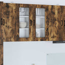 vidaXL Mosogatógép panel Kalmar Füstölt tölgy 40 x 31 x 80 cm Faanyag