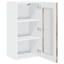 vidaXL Mosogatógép panel Kalmar Füstölt tölgy 40 x 31 x 80 cm Faanyag