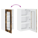 vidaXL Mosogatógép panel Kalmar Füstölt tölgy 40 x 31 x 80 cm Faanyag