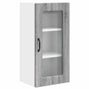 vidaXL Mosogatógép panel Kalmar Szürke Sonoma 40 x 31 x 80 cm Faanyag