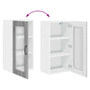 vidaXL Mosogatógép panel Kalmar Szürke Sonoma 40 x 31 x 80 cm Faanyag