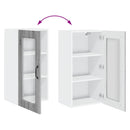 vidaXL Mosogatógép panel Kalmar 2 pcs Szürke Sonoma 40 x 31 x 80 cm