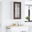 vidaXL Mosogatógép panel Kalmar Barna Tölgy 40 x 31 x 80 cm Faanyag