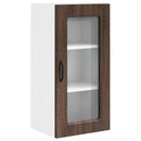 vidaXL Mosogatógép panel Kalmar Barna Tölgy 40 x 31 x 80 cm Faanyag