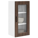 vidaXL Mosogatógép panel Kalmar Barna Tölgy 40 x 31 x 80 cm Faanyag