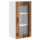 vidaXL Mosogatógép panel Kalmar Öreg fa 40 x 31 x 80 cm Szerelt Fa