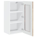 vidaXL Mosogatógép panel Kalmar Öreg fa 40 x 31 x 80 cm Szerelt Fa