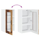 vidaXL Mosogatógép panel Kalmar Öreg fa 40 x 31 x 80 cm Faanyag