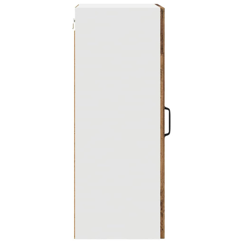 vidaXL Fali konyhaszekrény 2 pcs Öreg fa 40 x 31 x 80 cm Faanyag