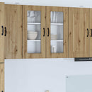 vidaXL Mosogatógép panel Kalmar Artisan tölgy 40 x 31 x 80 cm Faanyag