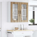 vidaXL Mosogatógép panel Kalmar 2 pcs Artisan tölgy 40 x 31 x 80 cm