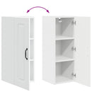 vidaXL Mosogatógép panel Kalmar Fehér 30 x 31 x 80 cm Faanyag
