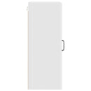 vidaXL Mosogatógép panel Kalmar Fehér 30 x 31 x 80 cm Faanyag