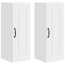 vidaXL Mosogatógép panel Kalmar 2 pcs Fehér 30 x 31 x 80 cm Faanyag