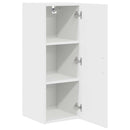 vidaXL Mosogatógép panel Kalmar 2 pcs Fehér 30 x 31 x 80 cm Faanyag