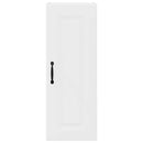 vidaXL Fali konyhaszekrény ajtóval 2 pcs Fehér 30 x 31 x 80 cm Faanyag