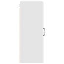 vidaXL Fali konyhaszekrény ajtóval 2 pcs Fehér 30 x 31 x 80 cm Faanyag