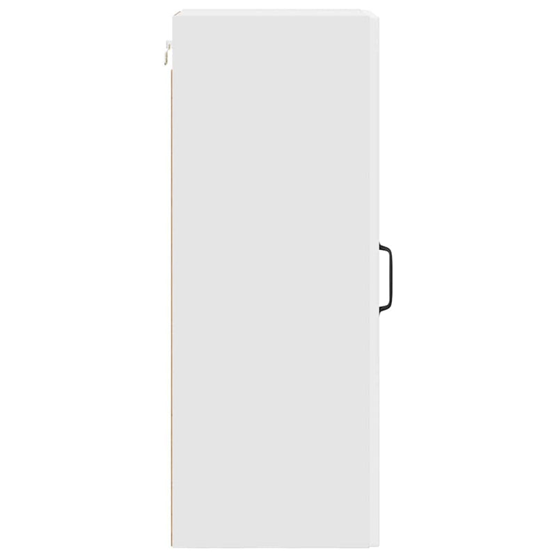 vidaXL Fali konyhaszekrény ajtóval 2 pcs Fehér 30 x 31 x 80 cm Faanyag