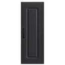 vidaXL Mosogatógép panel Kalmar Fekete 30 x 31 x 80 cm Faanyag
