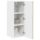 vidaXL Mosogatógép panel Kalmar Sonoma tölgy 30 x 31 x 80 cm Faanyag