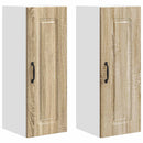 vidaXL Mosogatógép panel Kalmar 2 pcs Sonoma tölgy 30 x 31 x 80 cm