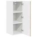 vidaXL Mosogatógép panel Kalmar 2 pcs Sonoma tölgy 30 x 31 x 80 cm
